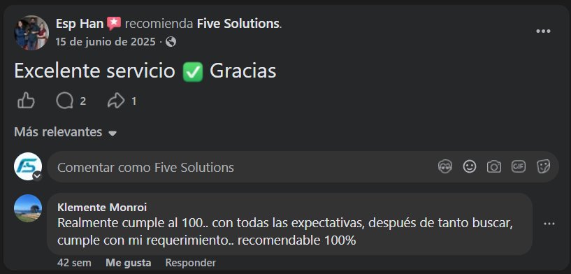 Reseña Facebook de Esp Han y Klemente Monroi